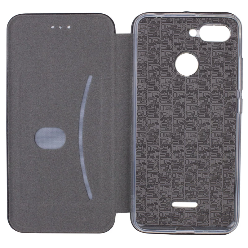 Чохол-книжка класичний на Xiaomi Redmi 6 – Темно-синій. Фото 2 з 2