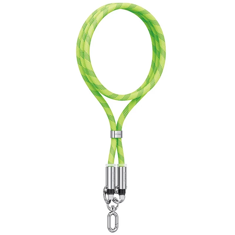 Дата кабель-шнурок Usams US-SJ745 Type-C to Type-C 60W (1.2m) – Green. Фото 1 з 1