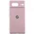 Чехол Silicone Case Lakshmi Premium L с закрытой камерой для Google Pixel 7 – Розовый / Pink Sand. Фото 2 из 3
