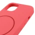 Чохол Silk Full Protective (AA) NO LOGO with Magnetic Fit для Apple iPhone 11 (6.1") – Кавуновий / Watermelon red. Фото 5 з 6