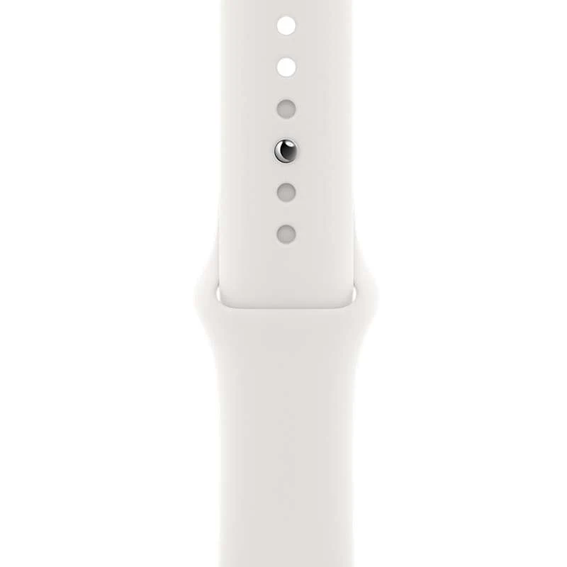 Силіконовий ремінець для Apple watch 38mm / 40mm – Білий / White. Фото 3 з 3