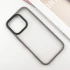 TPU+PC с металлическими кнопками для Apple iPhone 16 Pro – Серый. Фото 4 из 7