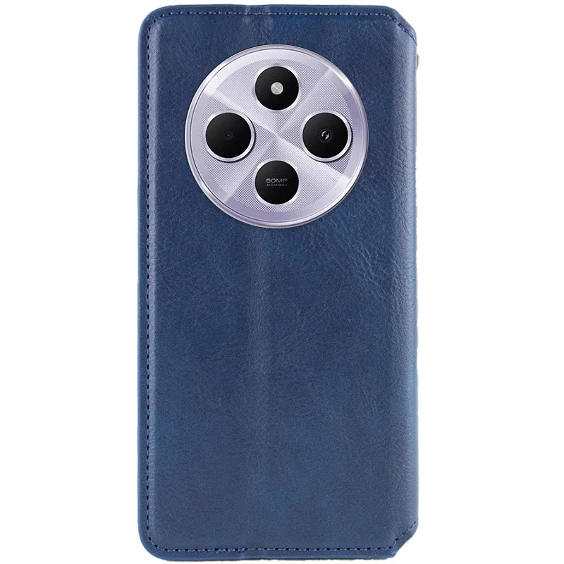 Чехол книжка GETMAN кубик для Xiaomi Redmi A4 – Синий. Фото 4 из 6