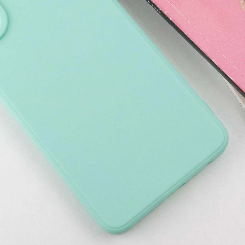 Кольоровий силіконовий чохол із захистом камери на Samsung Galaxy A15 4G/5G – Зелений / Menthol. Фото 4 з 8