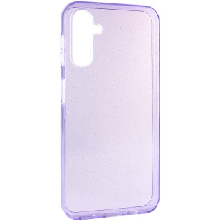 Блестящий силиконовый чехол на Samsung Galaxy A14 4G/5G — Purple