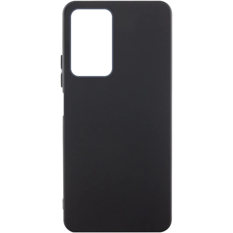 Чохол Silicone Case Lakshmi Premium із закритою камерою для Samsung Galaxy A23 4G – Чорний / Black. Фото 1 з 5