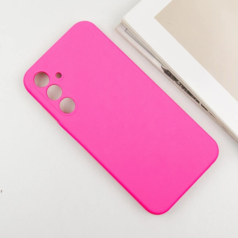 Чохол Silicone Case Lakshmi Premium із закритою камерою для Samsung Galaxy S25 – Рожевий / Barbie pink. Фото 8 з 9