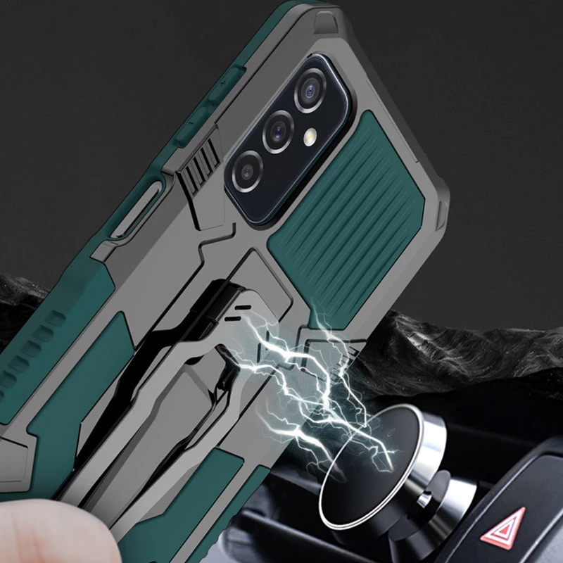 Протиударний чохол Defender Clip на Samsung Galaxy A54 5G – Green. Фото 2 з 7