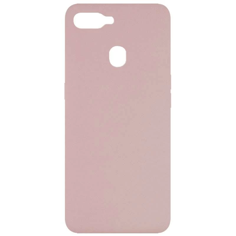 

Чехол Silicone Case без лого для Oppo A5s (Розовый / Pink Sand), Рожевий / pink sand