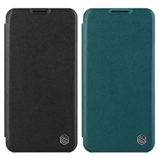 Шкіряний чохол (книга) Nillkin Qin Pro Plain зі шторкою для камери на Apple iPhone 14 Pro (6.1") фото 1 Шкіряний чохол (книга) Nillkin Qin Pro Plain зі шторкою для камери на Apple iPhone 14 Pro (6.1") фото 1 з 2