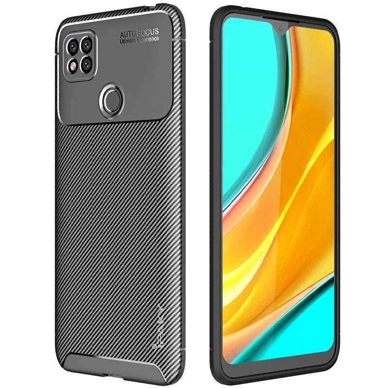 

Силиконовый чехол iPaky Kaisy для Xiaomi Redmi 9C (Черный), Чорний