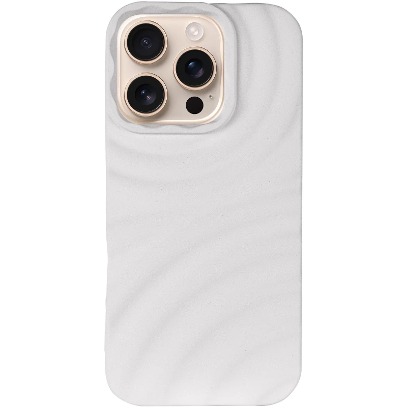 Чехол TPU MonoWave для Apple iPhone 16 Pro – White. Фото 3 из 7