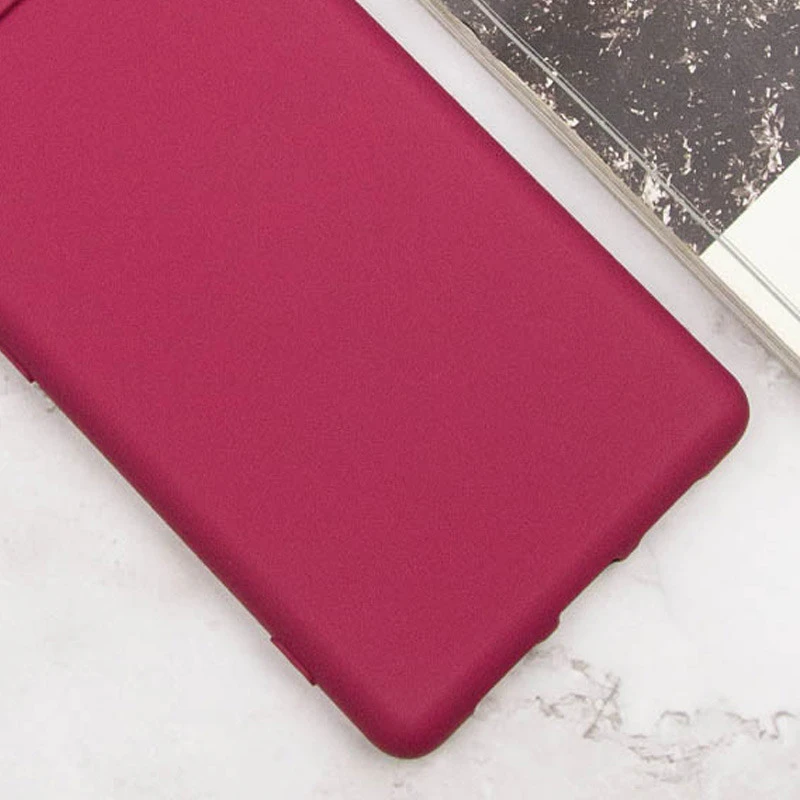Чохол Silicone Case Lakshmi Premium із закритою камерою для Google Pixel 7 – Бордовий / Plum. Фото 6 з 6