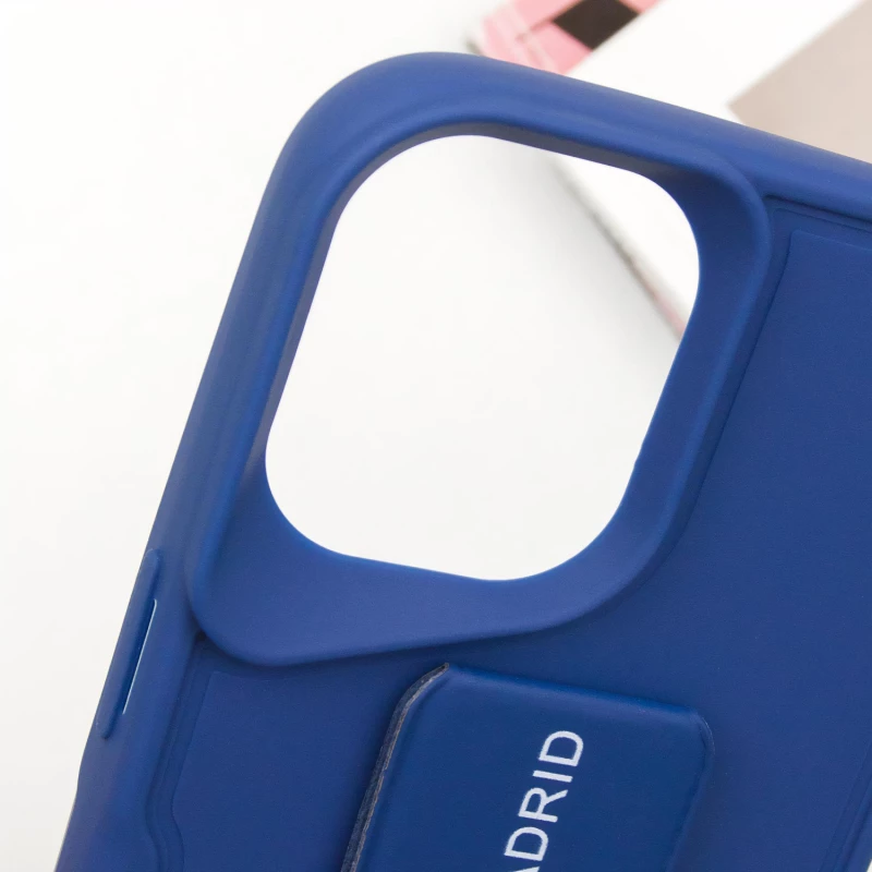 Чехол Вива с ремешком для Apple iPhone 16 Plus – Dark Blue. Фото 5 из 7