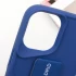 Чехол Вива с ремешком для Apple iPhone 16 Plus – Dark Blue. Фото 5 из 7