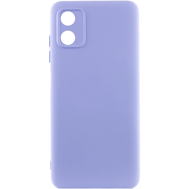 

Чехол Silicone Case Lakshmi с закрытой камерой для Motorola Moto G04 (Сиреневый / Dasheen), Бузковий / dasheen