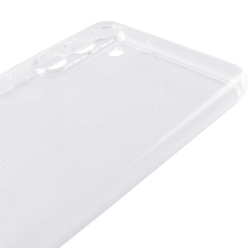 Ультратонкий силиконовый чехол 1,5 мм с защитой камеры для Samsung Galaxy M55 – Бесцветный (прозрачный). Фото 4 из 5