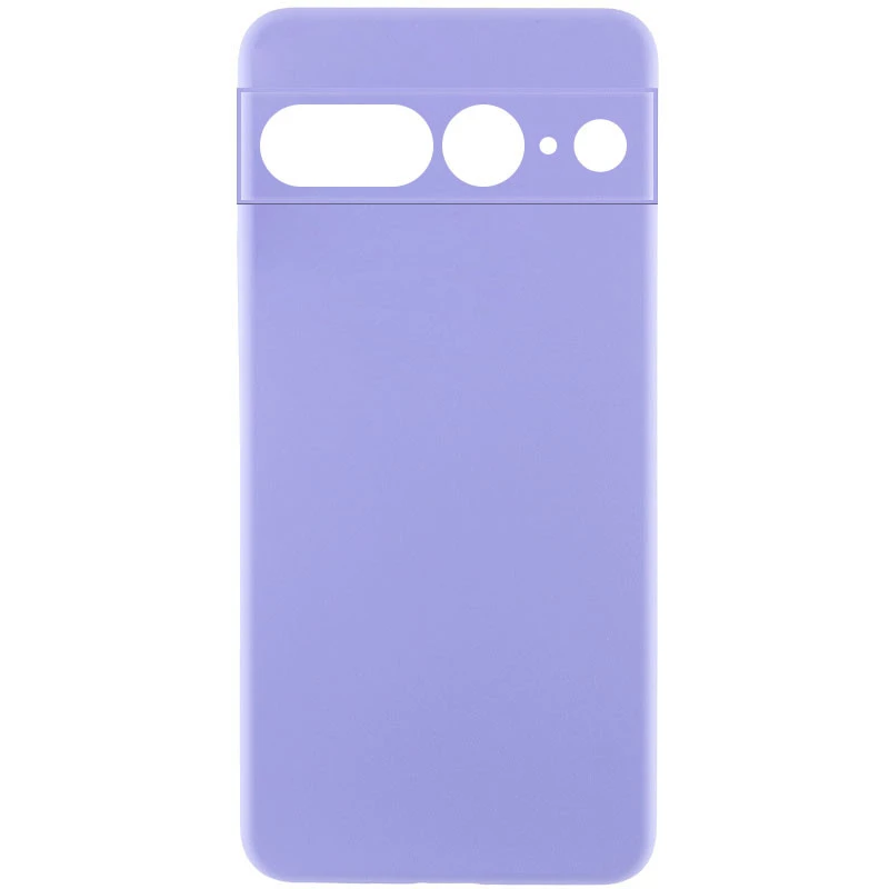 Чохол Silicone Case Lakshmi Premium із закритою камерою для Google Pixel 7 Pro – Бузковий / Dasheen. Фото 1 з 3