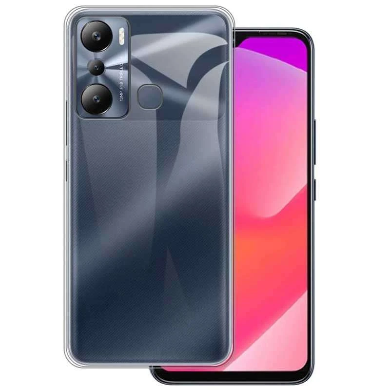 

Ультратонкий силіконовий чохол 1,5 мм з захистом камери на Infinix Hot 20i