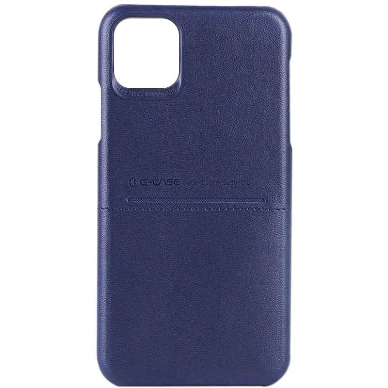 

Шкіряна накладка G-Case Cardcool Series на Apple iPhone 13 mini (5.4") (Синій)