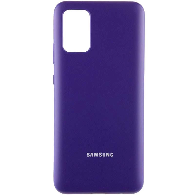 

Чохол Silicone Case з закритим низом на Samsung Galaxy A02s (Фіолетовий / Purple)