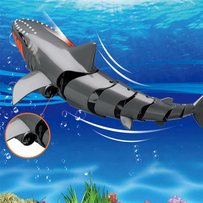 Човен на радіокеруванні SHT FY666 Shark 2.4G – Grey. Фото 4 з 6