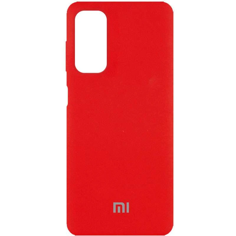 

Чехол Silicone Case с закрытым низом для Xiaomi Redmi Note 11 (Global) / Note 11S (Красный / Red), Червоний / red