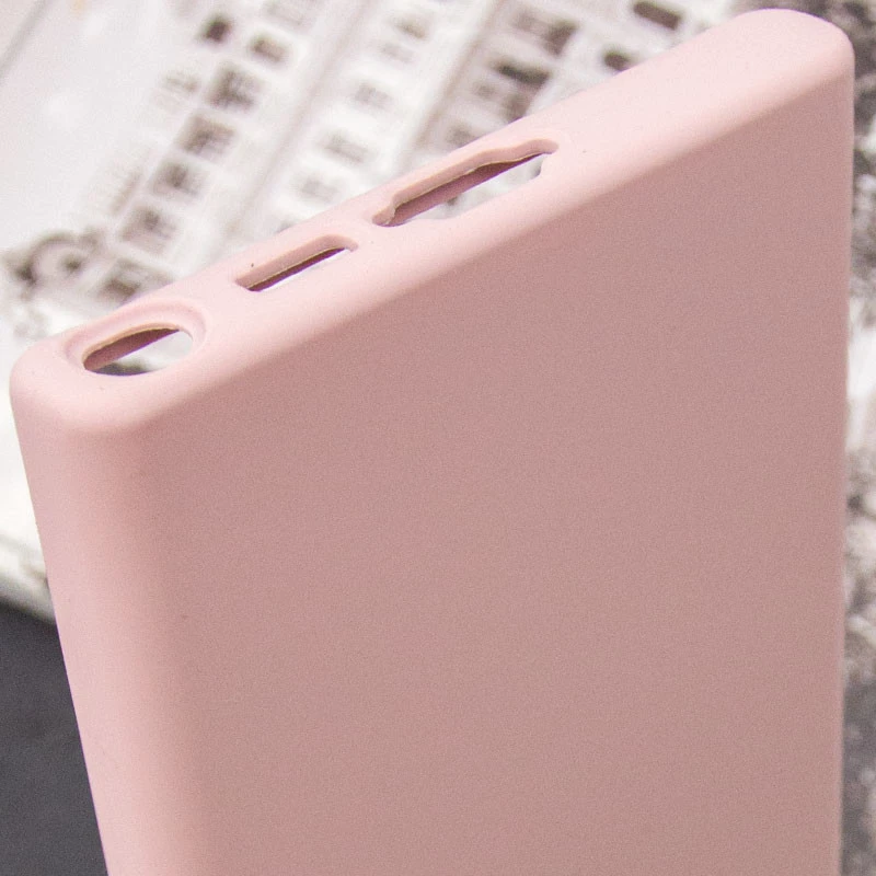 Чехол Silicone Case Lakshmi Premium L с закрытой камерой для Samsung Galaxy S25 Ultra – Розовый / Pink Sand. Фото 6 из 7