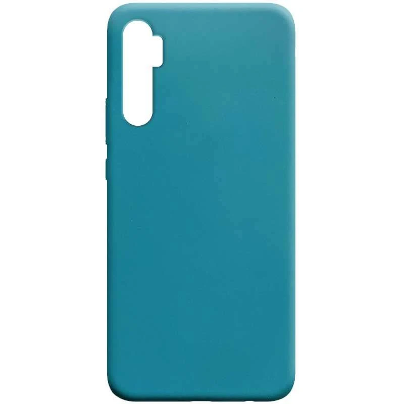 

Кольоровий силіконовий чохол на Xiaomi Mi Note 10 Lite (Синій / Powder Blue)