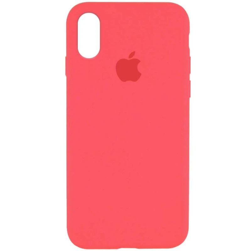 

Чохол Silicone Case з закритим низом на Apple iPhone XR (6.1") (Кавуновий / Watermelon red)