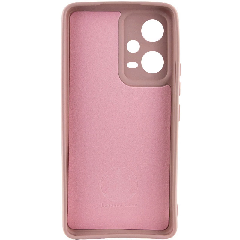 Чохол Silicone Case Lakshmi Plus з закритою камерою на Xiaomi Redmi Note 12 5G – Рожевий / Pink Sand. Фото 2 з 4