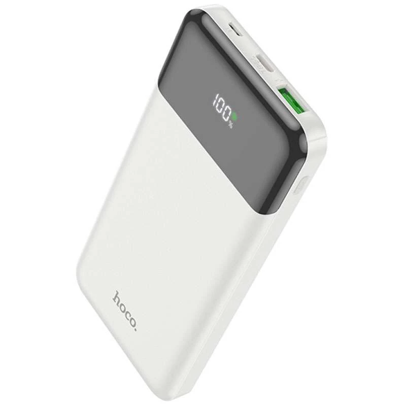 

Портативний зарядний пристрій Power Bank Hoco J102 Cool figure PD20W+QC3.0 10000 mAh (White)