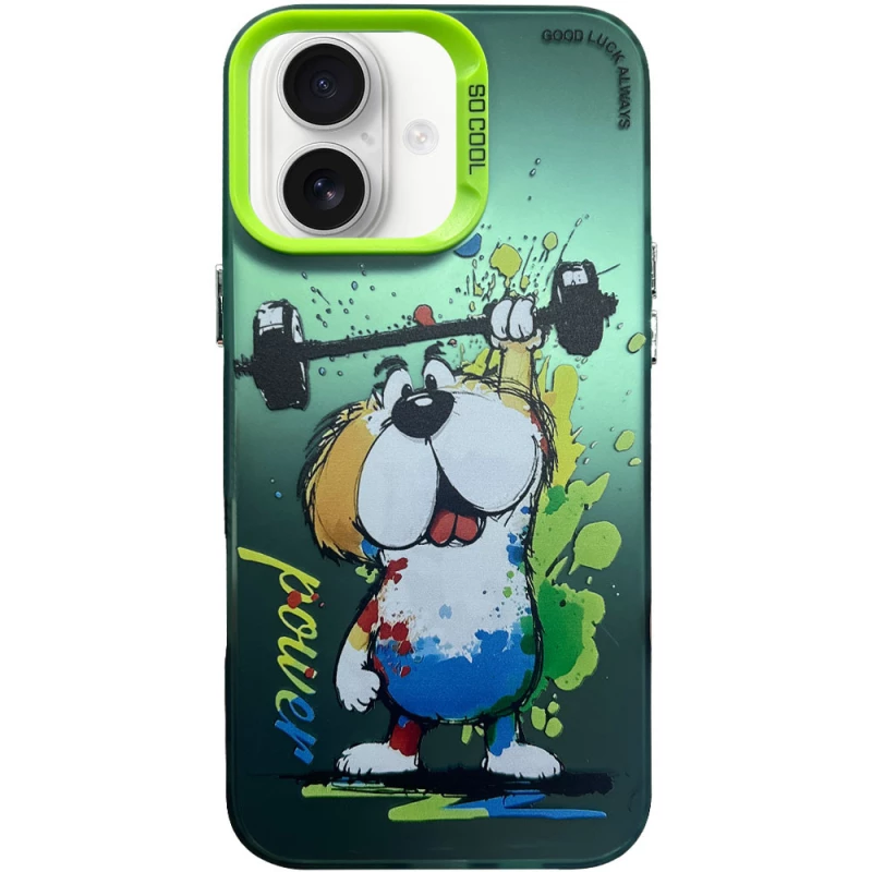 Чохол TPU+PC Street Art для Apple iPhone 16 – Power. Фото 1 з 2