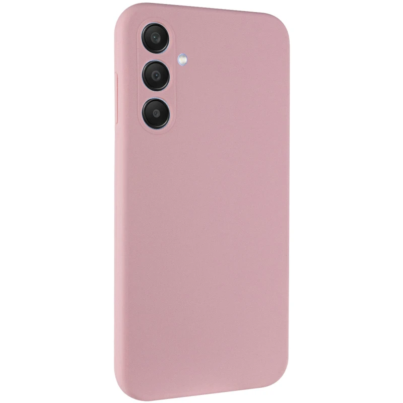 Чехол Silicone Cover Ummi Lakshmi Full Camera (AA) для Samsung Galaxy S25 FE – Розовый / Pink Sand. Фото 1 из 2