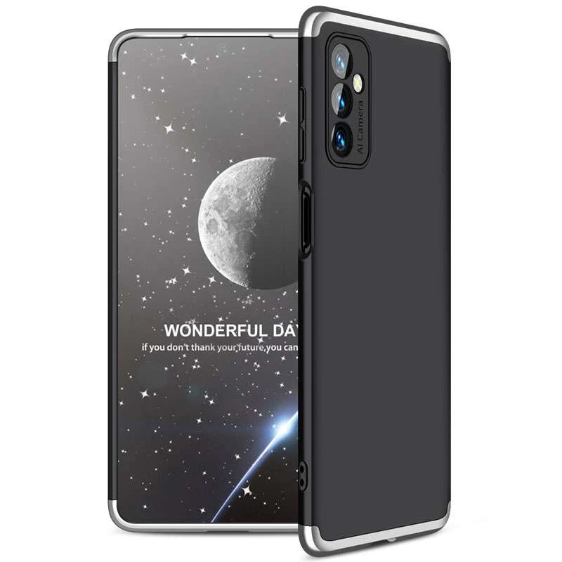 

Чохол із захистом 360 градусів GKK на Samsung Galaxy A13 4G (Чорний / Срібний)