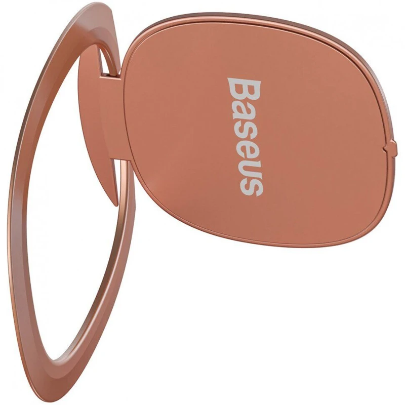 Магнитный держатель для телефона Baseus Invisible phone ring holder (SUYB-0) – Rose Gold. Фото 4 из 4