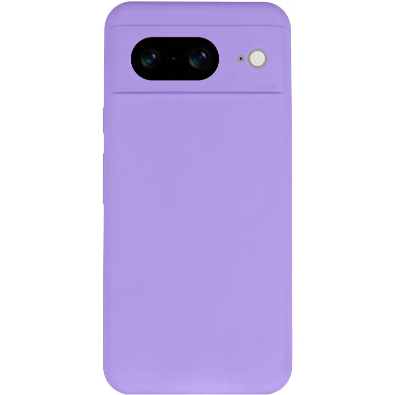 Чохол Silicone Case Lakshmi Premium із закритою камерою для Google Pixel 8a – Бузковий / Dasheen. Фото 5 з 10