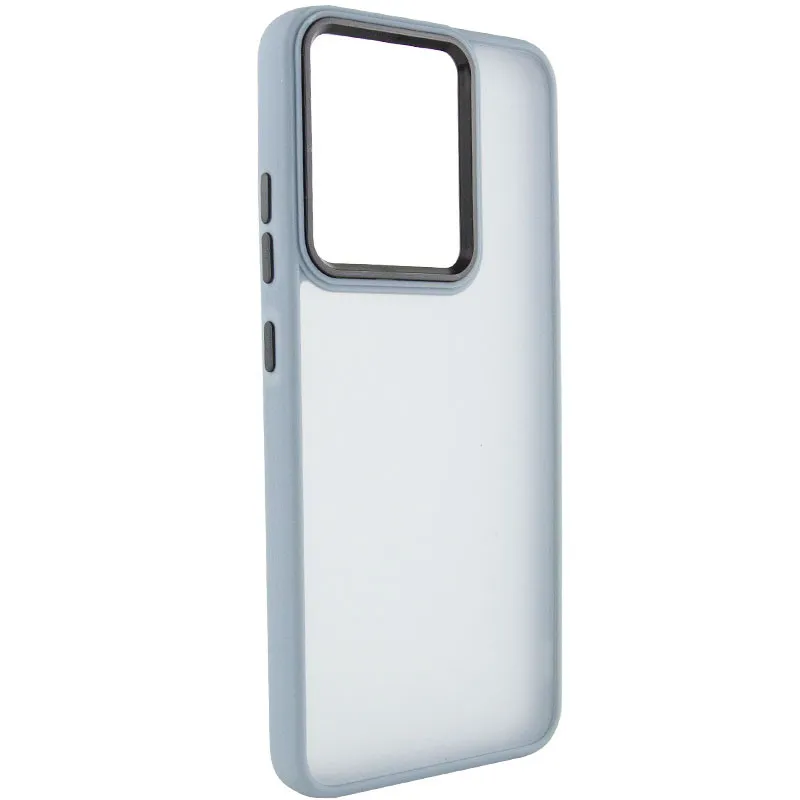Чохол TPU+PC Lyon Frosted на Xiaomi Redmi Note 17 Pro – Блакитний / Sky Blue. Фото 1 з 3