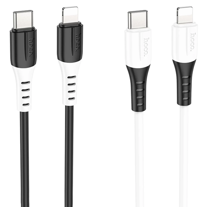 Дата кабель Hoco X82 Silicone Type-C to Lightning 20W (1m) фото 1 з 1