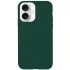 Чохол Silk Full Protective (AA) NO LOGO для Apple iPhone 16 Plus – Зелений / Forest green. Фото 2 з 2