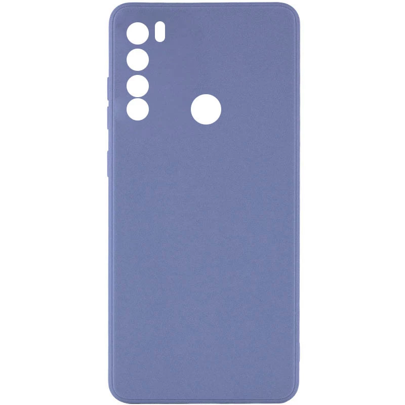 

Цветной силиконовый чехол с защитой камеры для Xiaomi Redmi Note 8T (Голубой / Mist blue), Блакитний / mist blue