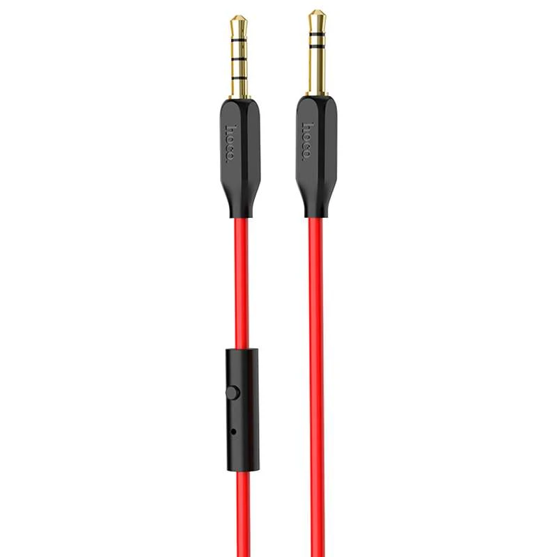 

Аудіокабель Aux Hoco UPA12 With Mic (1m) (Чорний)