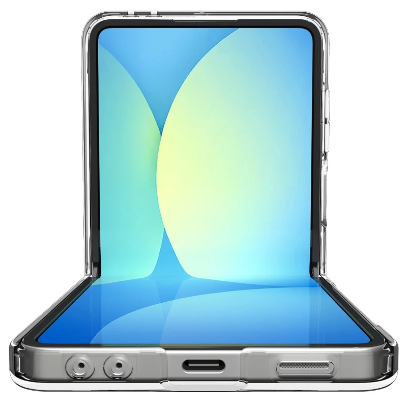 Чехол SGP Ultra Hybrid (MagFit) для Samsung Galaxy Z Flip7 FE – Прозрачный. Фото 3 из 6