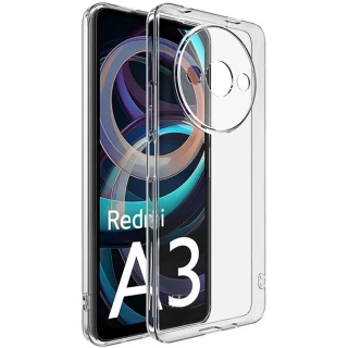 Ультратонкий силиконовый чехол 1,5 мм с защитой камеры для Xiaomi Redmi A3 фото 1 Ультратонкий силиконовый чехол 1,5 мм с защитой камеры для Xiaomi Redmi A3 фото 1 из 1
