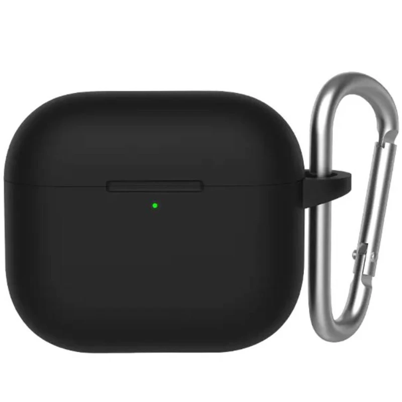 Силиконовый футляр BlueO Liquid silicone для наушников Airpods 4 – Black. Фото 1 из 1