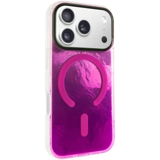 Силіконовий чохол Shiny Mountain (MagFit) для Apple iPhone 17 Pro (6.3") — Pink