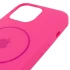 Чохол Silicone Armor Max with MagSafe для Apple iPhone 11 (6.1") – Рожевий / Barbie pink. Фото 7 з 9