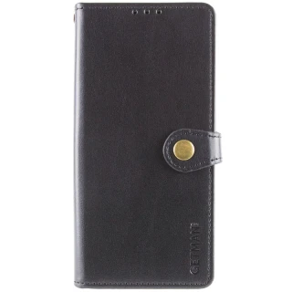 Чехол-книжка GETMAN Gallant  для Xiaomi Redmi Note 14 Pro 5G — Черный