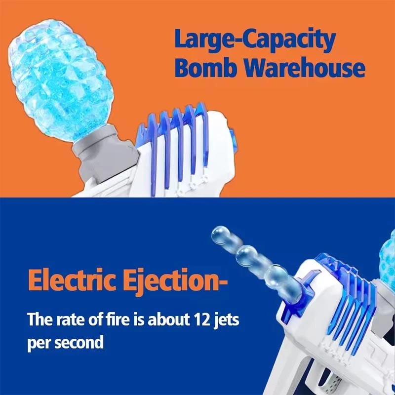 Пістолет на гідрогелевих кульках (орбизах) Gel Energy XS-873 – Grey. Фото 5 з 9