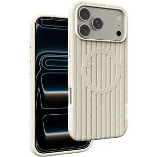 Чохол TPU Knit Case with Magnetic Fit для Apple iPhone 18 Pro — White